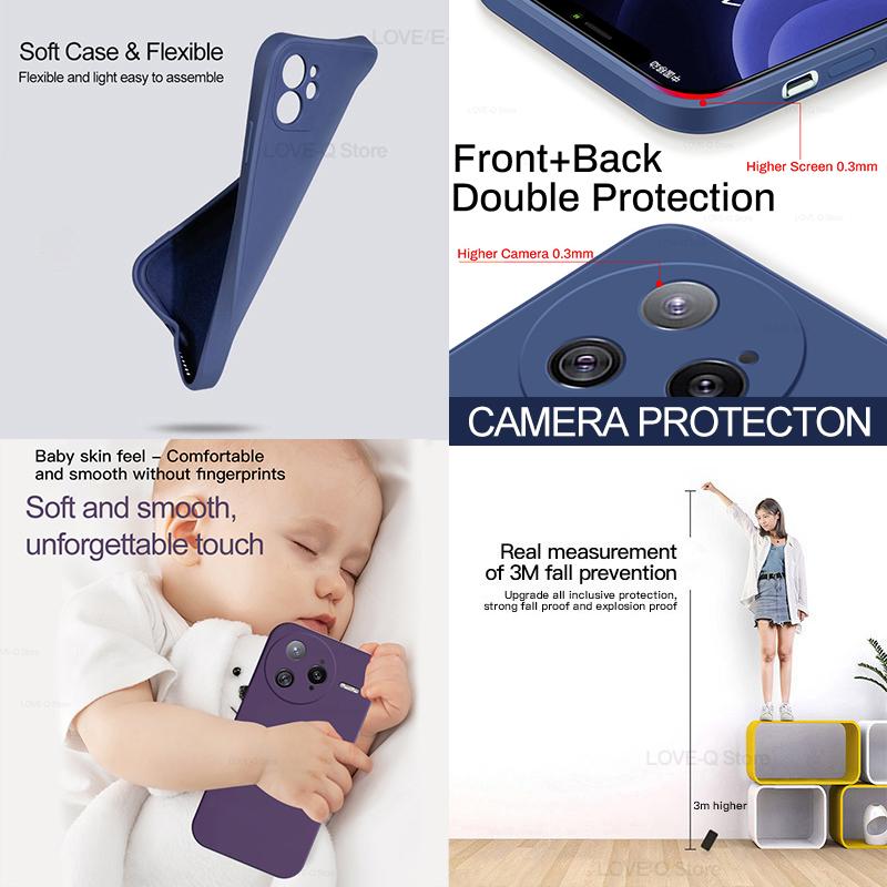 Do etui Poco F7 Ultra F7 Pro Etui z płynnego silikonu Miękka obudowa do etui na telefon Xiaomi Poco F7 F 7 Ultra Pro F7Ultra PocoF7 Ultra