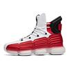 Anta Shock Absorbing Non-Slip Wear-Resistant High-Top Basketball Shoes Men Sneakers White Red 91941160-7