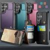 For Samsung Galaxy S26 Ultra 5G Premium Leather Card Case Magnetic Wallet Back Etui Samsung S26 Plus Phone S 26 Pro RFID Cover
