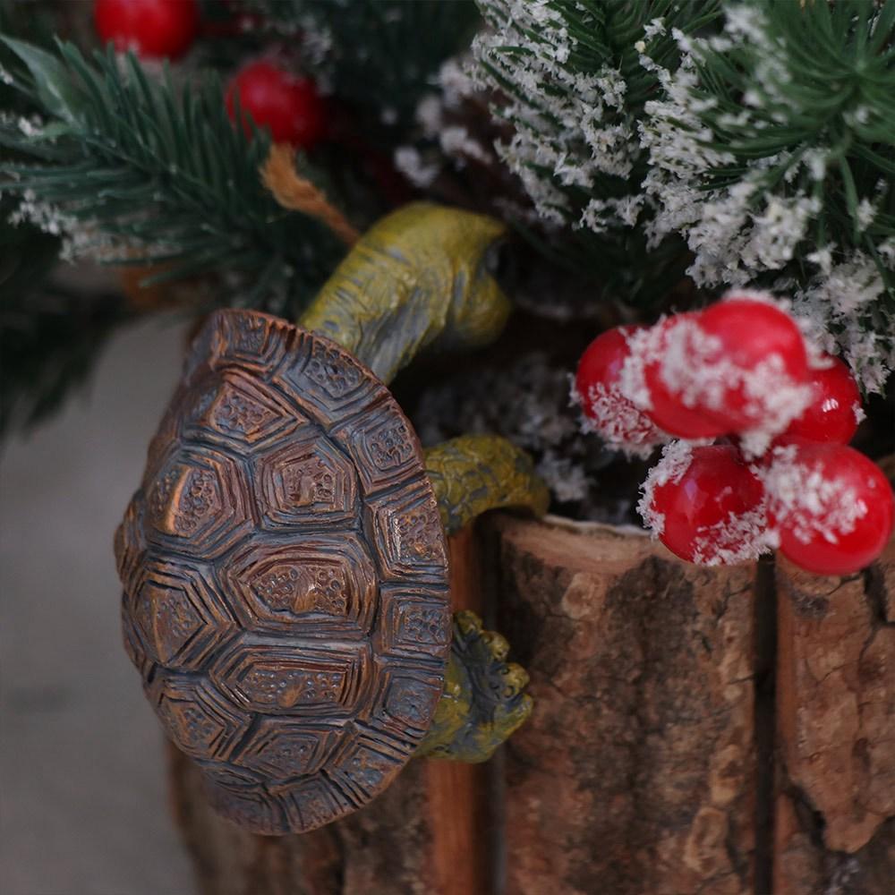 

Handmade Small Turtle Pot Hanging 3D Simulated Turtle Ornaments Home Decor Turtle