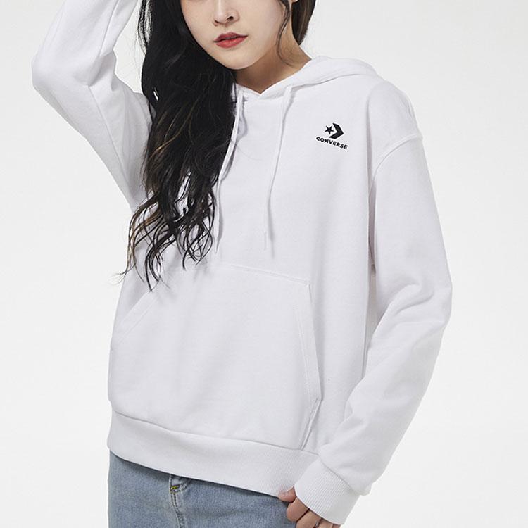 Converse Sweatshirt Women's White 10019442-A12