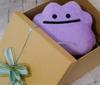 Pokémon Ditto Plush with Paper Bag Item Toy, Small, Soft, Fluffy, 16cm, [Actual Photo]