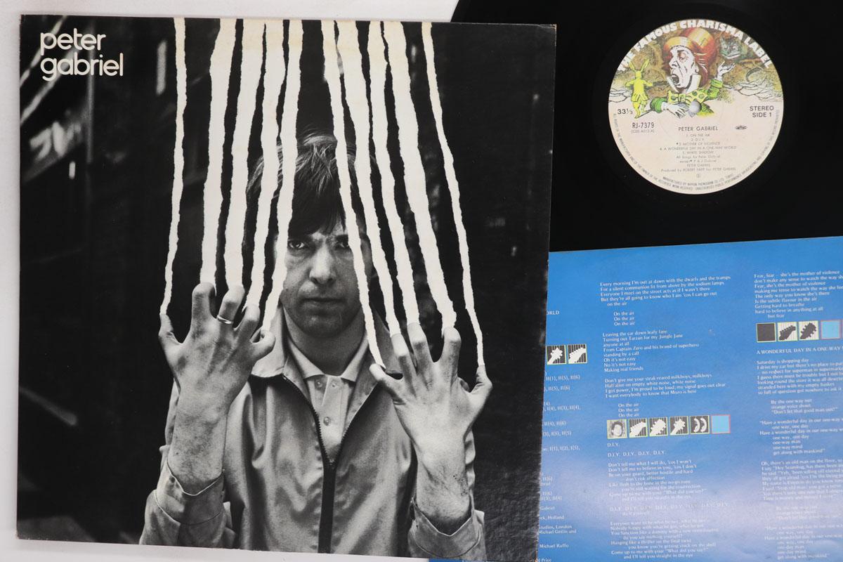 Виниловая пластинка PETER GABRIEL Peter Gabriel RJ7379 FAMOUS CHARISMA 1978 Япония Рок Б/у