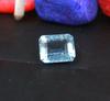4.40 Carat Valentine Big Sale Sky Blue Aquamarine Brazil Emerald Shape Certified Gemstone SN189