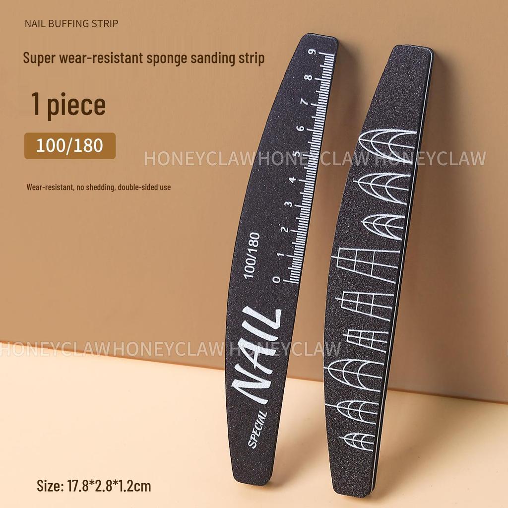 Multi-purpose Washable Nail File: Wear-resistant, Polishing & Shaping Tool