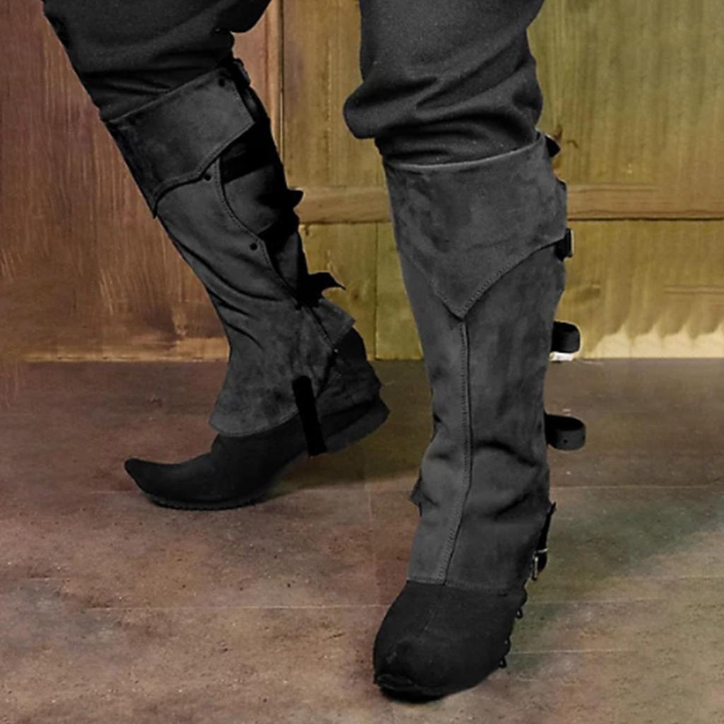 Sopravveste O Costume Medievale A Quadretti Neri Per Uomo