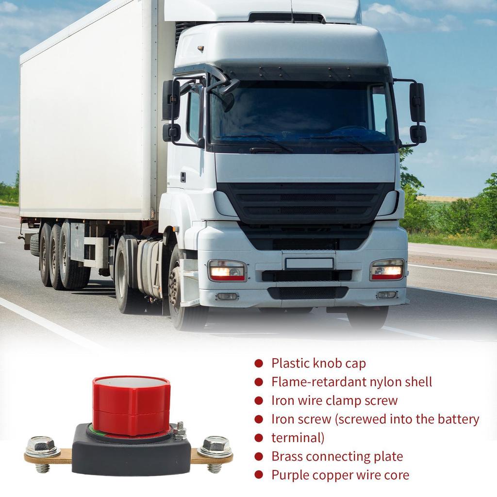 Battery Disconnect Control With Voltage Display Battery Disconnect Shut Off Control Volt Meter System Compact Disconnection