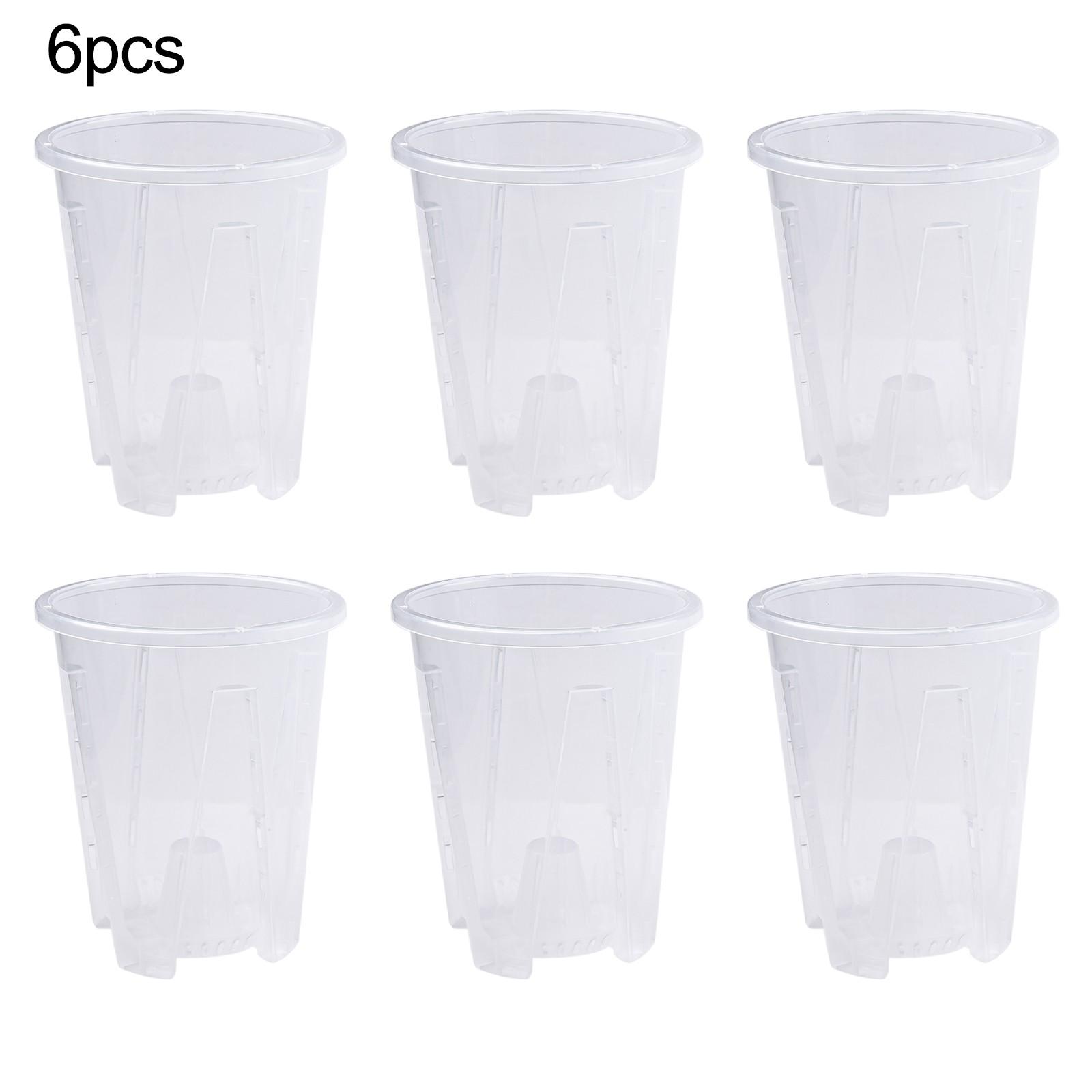 

Цветочный горшок 16 см Цветочный горшок без гнилых корней утолщенный 14cm/6pcs