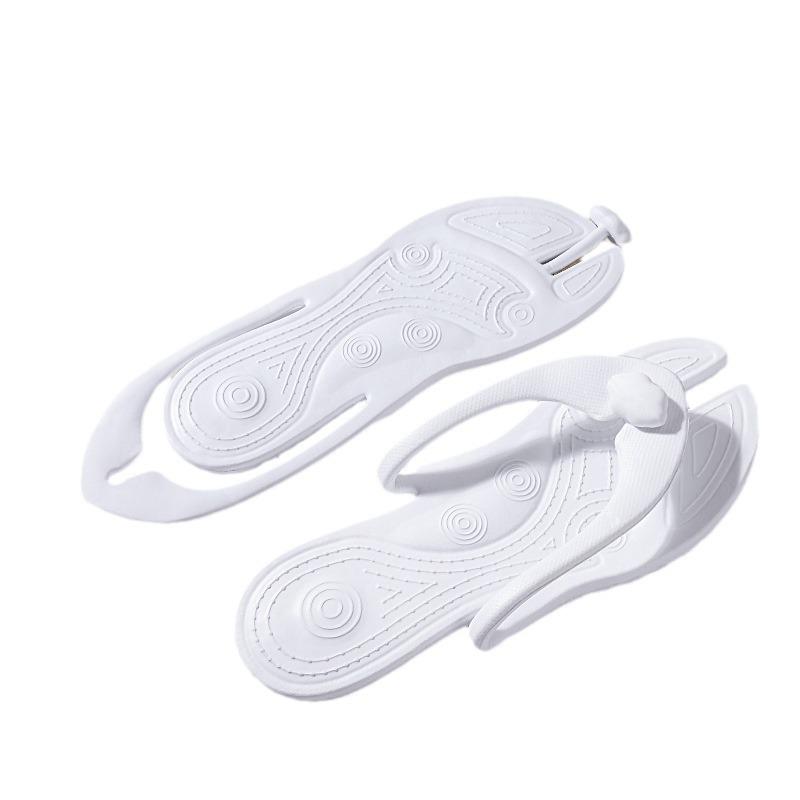 Tragbare Sommer-Faltpantoffeln: Einweg-Flip-Flops für Reisen, Strand, Schwimmen und Hotelnutzung