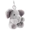 Apricot Lamb Cute Soft Animal Keychain Plush Suitable for Men and 15cm Elephant, Women, Backpack, Wallet,