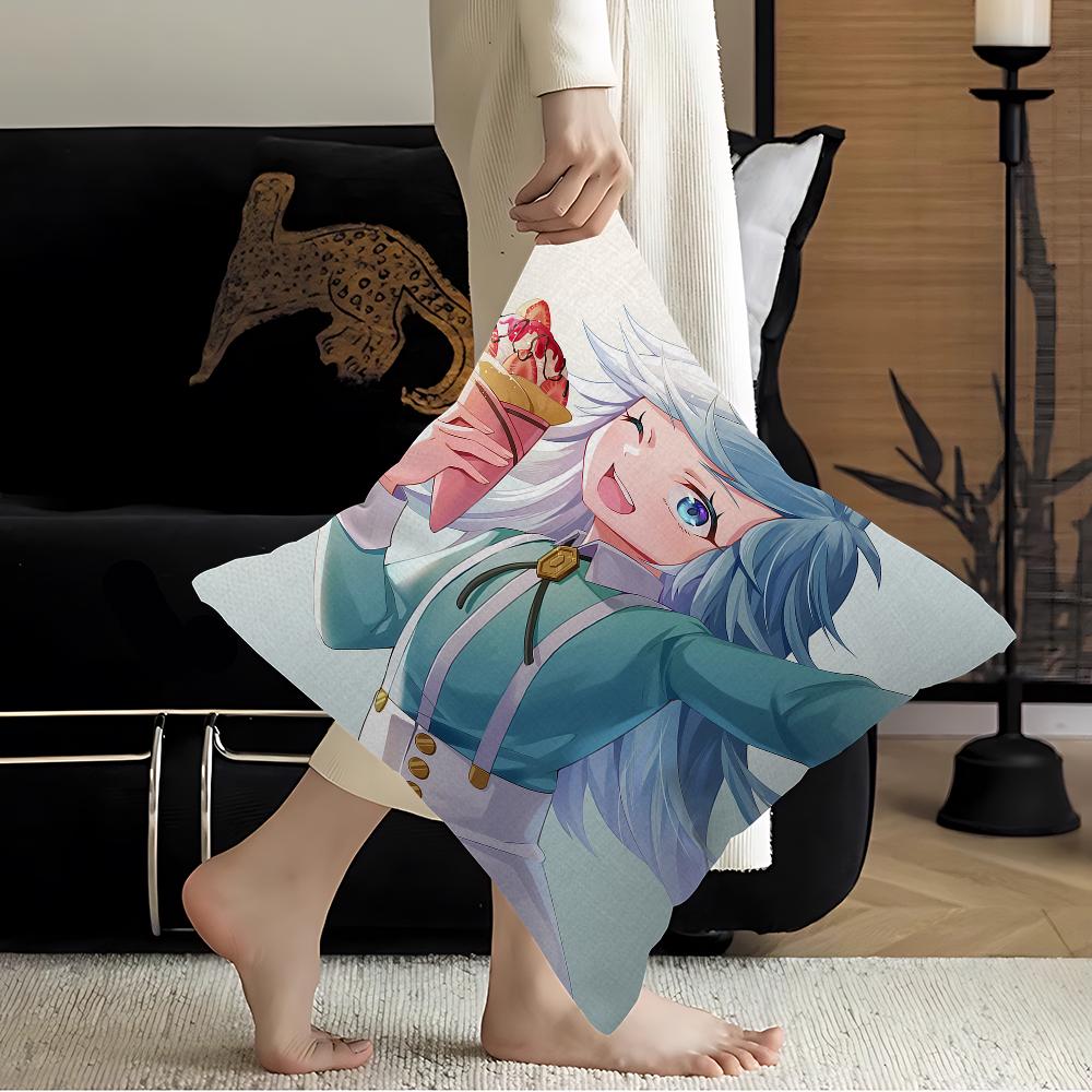 Kemono Jihen Stitch Lucky Dragon Pillow Cover Sofa Cushion Cover Home Room Decoration Children Gift 16x16Inch