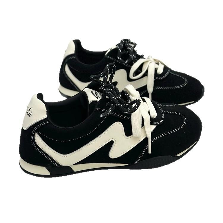 Retro Niche Red German Training Shoes Women's 2025 New Autumn Great-looking Not Tired Feet Versatile Sports and Leisure Shoes