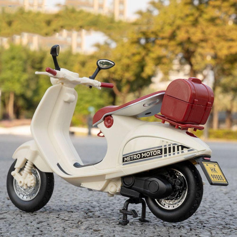 Zinc Zinc Alloy 1:12 Zinc Zinc Alloy Motorcycle Model Diecasts Vehicle Vehicles Light Music Toy Home Decoration
