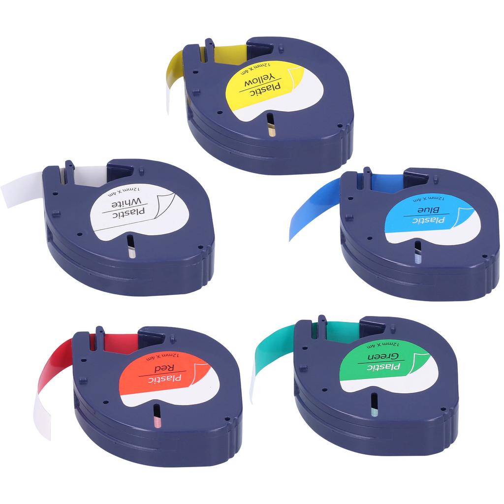 Label Tape Replacement for  LETRATAG Machine Ribbon  Print Accessories12mm x 4meter