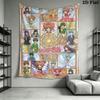 Cardcaptor Sakura poster Wall Hanging Printed Fabric Blanket Decorative Tapestries for Bedroom Living Room Home Decor