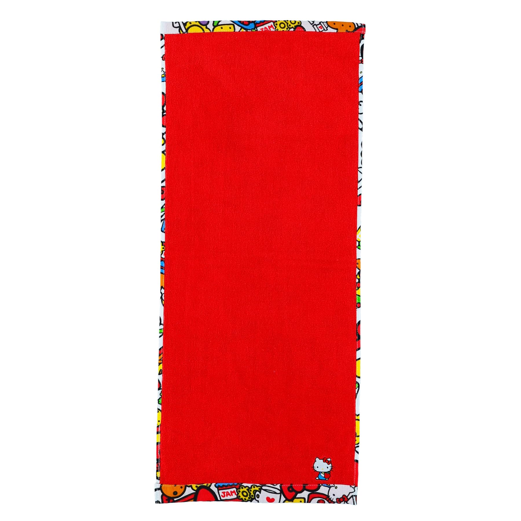 

Marushin Sanrio Hello Kitty Face Towel with Cute Character Antibacterial and Odor Perfect Gift for 3725011600 Patch, Design, 100% Cotton, Resistant,