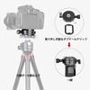koolehaoda Panoramic Head with Plate and Panoramic Pan Base for DSLR and lbs Weight Capacity 360° Arca-Swiss Level, Cameras, Tripods, Monopods, 22.8