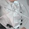 Creative DIY Apron Hair Cutting Cloak Coat Salon Barber Stylist Cape Umbrella Haircut Cloak Hairdressing Home Cleaning Protector
