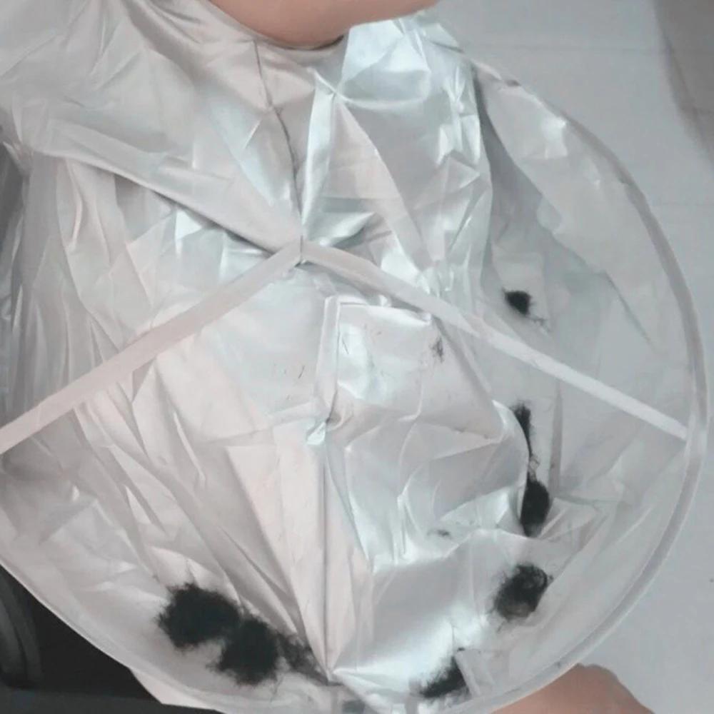 Creative DIY Apron Hair Cutting Cloak Coat Salon Barber Stylist Cape Umbrella Haircut Cloak Hairdressing Home Cleaning Protector