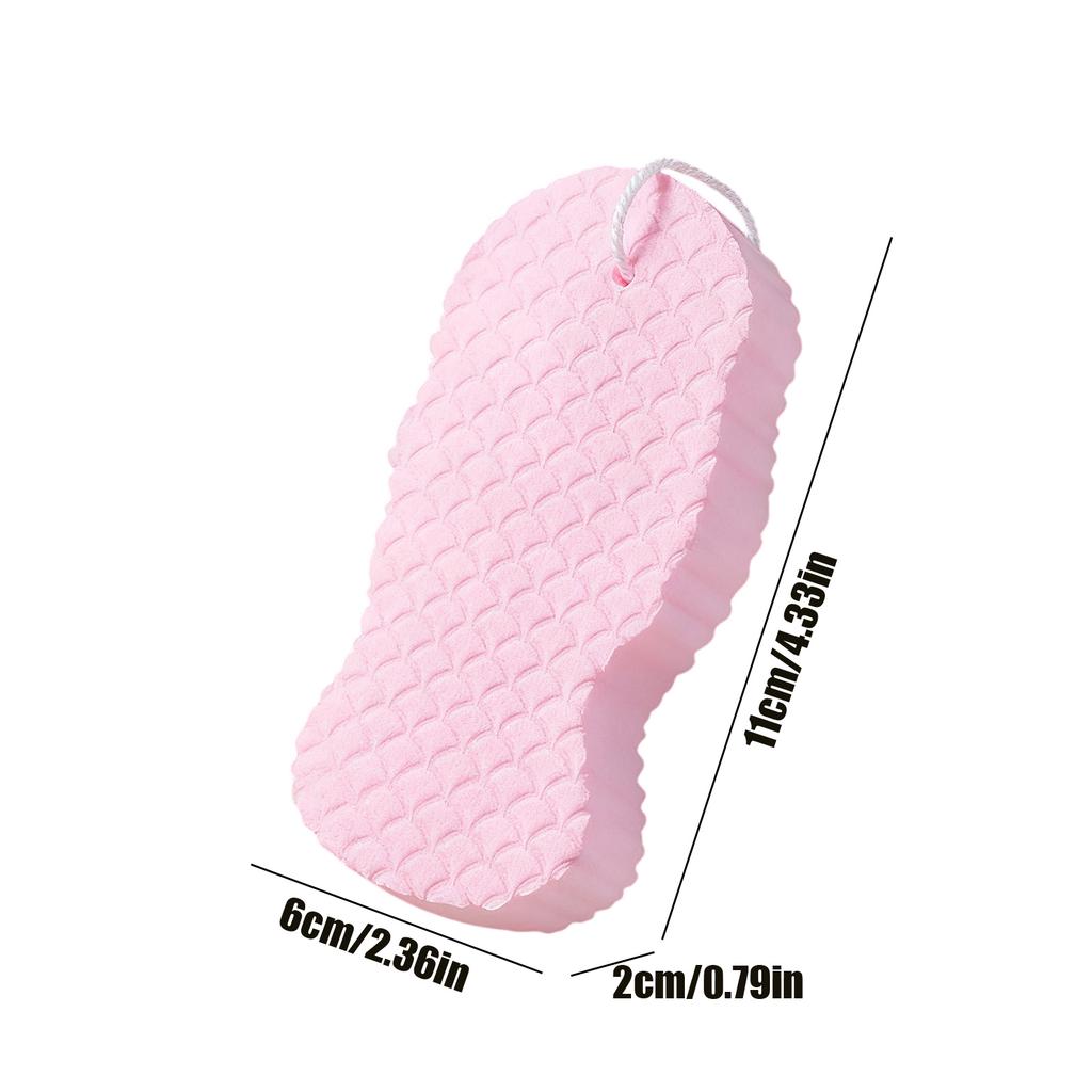 Soft Bath Sponge Brush Skin-friendly Reusable Exfoliating Dead Skin Sponge Adults Kids Cleaning Shower Brush Peeling Sponge Rub
