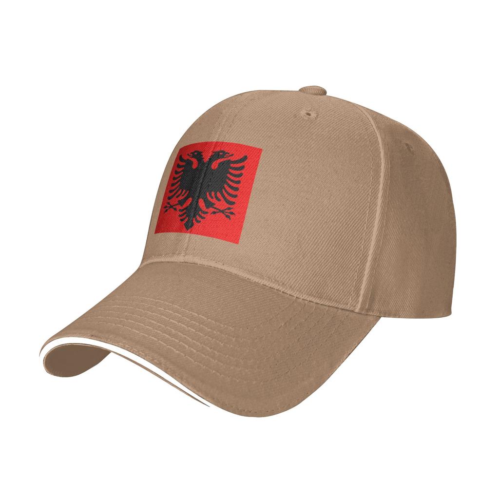 Vlag van Albanië Pet Casual Baseballpetjes Verstelbare Pet Hip Hop Zomer Unisex Baseballpetten Aanpasbaar