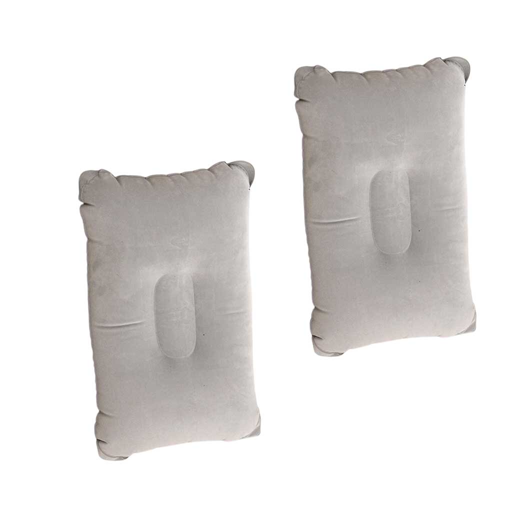 

Square Inflatable Pillows PVC Fabric Air Pillow Foldable Cushion Convenient Portable Durable Mat Good Elasticity Camping