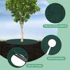 Weed Control Tree Mulch Ring Non-Woven Fabric Uv Resistant Garden Plant Protector Barrier Mat Effective Root Shield Weed Control