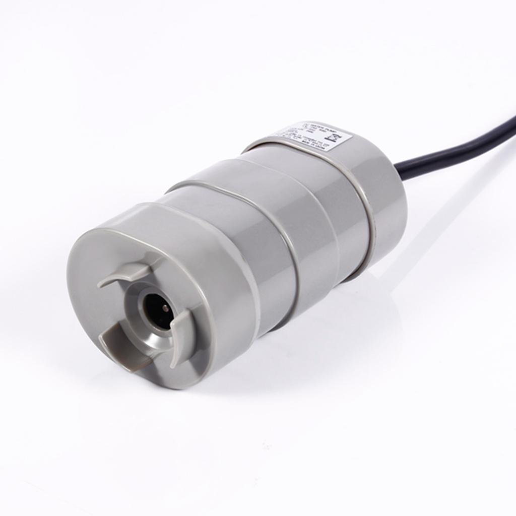 Mini DC 12V Vertikal Dränkbar Motor Vattenpump 5M 1000L/H med 1,5M Svart Blank Ledning