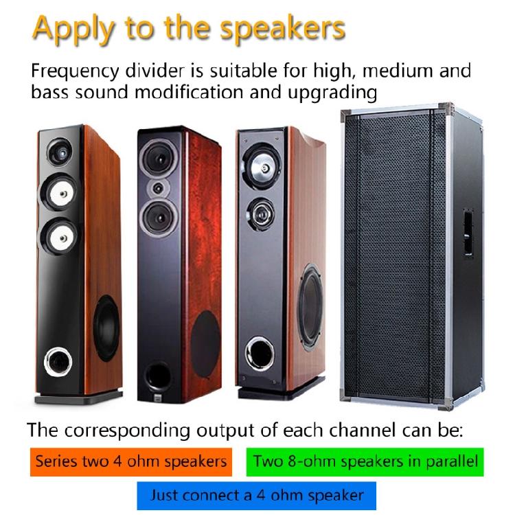 Frequenzteiler Audio-Frequenzteiler 300W Frequenzweiche Audio-Platine für DIY