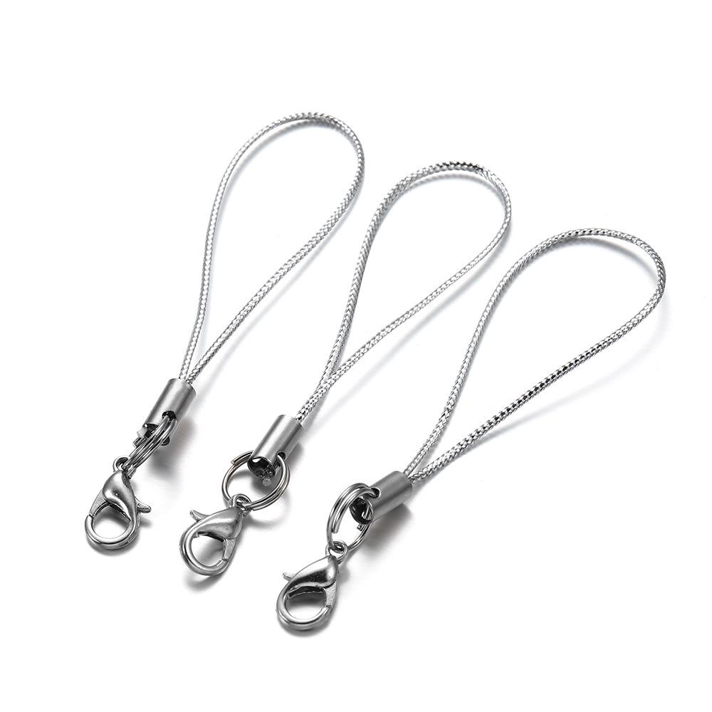 Lobster Clasp Nylon Phone Strap Doll Lanyard Jewelry Craft Accessory