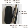 Edoten Geta Sandals, Panama Outer, Sponge Lining, Made In Japan, Dyed Straps, Yagasuri Pattern, L (Large)