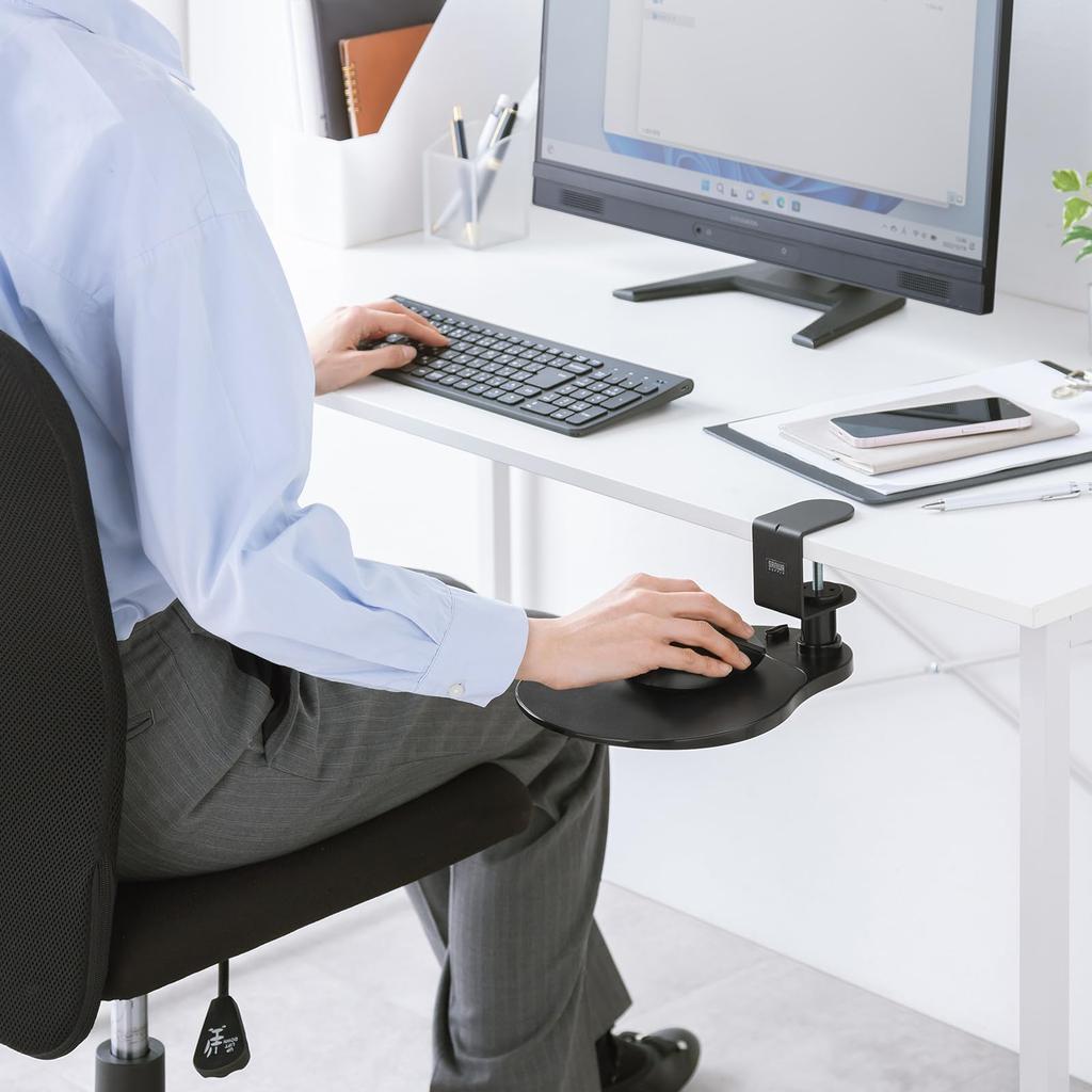 SANWA SUPPLY Mouse Table MPD-TB1BK