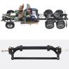 Front Axle Powerless Steering Rod Link Post for Tamiya 1 14 Series RC Car ModelBlack