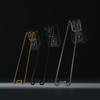 Stainless Steel Photo Frame Stand Self-Adhesive Picture Display Holder Frame Easel  Home Decor