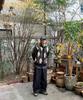 Cuznello Classic Argyle Cardigan_Black
