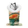 Portable Magnetic Eyeglass Display Stands PU Printed Glasses Case Anti-Scratch Glasses Holder for Home Office