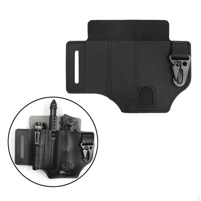 Lederetui Aufbewahrungstasche Gürteltasche für Outdoor-Camping