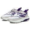 FILA Fusion Fabric Synthetic Leather TPU Suede Sports Low-Top Lifestyle Shoes Women sneakers Purple T12W135210FWD