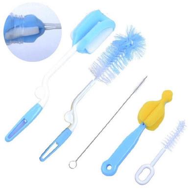 Multifunctional Sponge Cleaning Brush Cup Brush Bottle Brush Nipple Brush Washing Tool