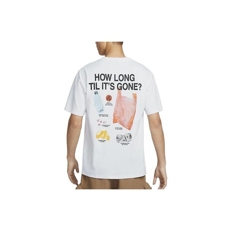 Nike ACG Men's White Casual Crew Neck Short Sleeve T-Shirt