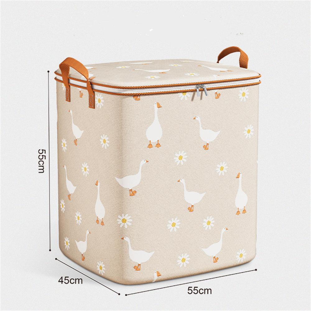 Large Capacity Clothes Quilt Storage Basket Foldable Quilt Storage Bag 100/140/180l Foldable Blanket Underwear Storage Box