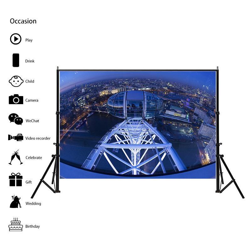 European Sscenic Spots Theme Background Cloth Photography Backdrop Photo Background Cloth Studio Props Decor
