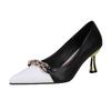 Fashion Ladies Classic High Quality Heels Ladies 2025 Spring and Summer Fashion Elegant Pump Shallow Mouth Simple StyleZapatos De Mujer