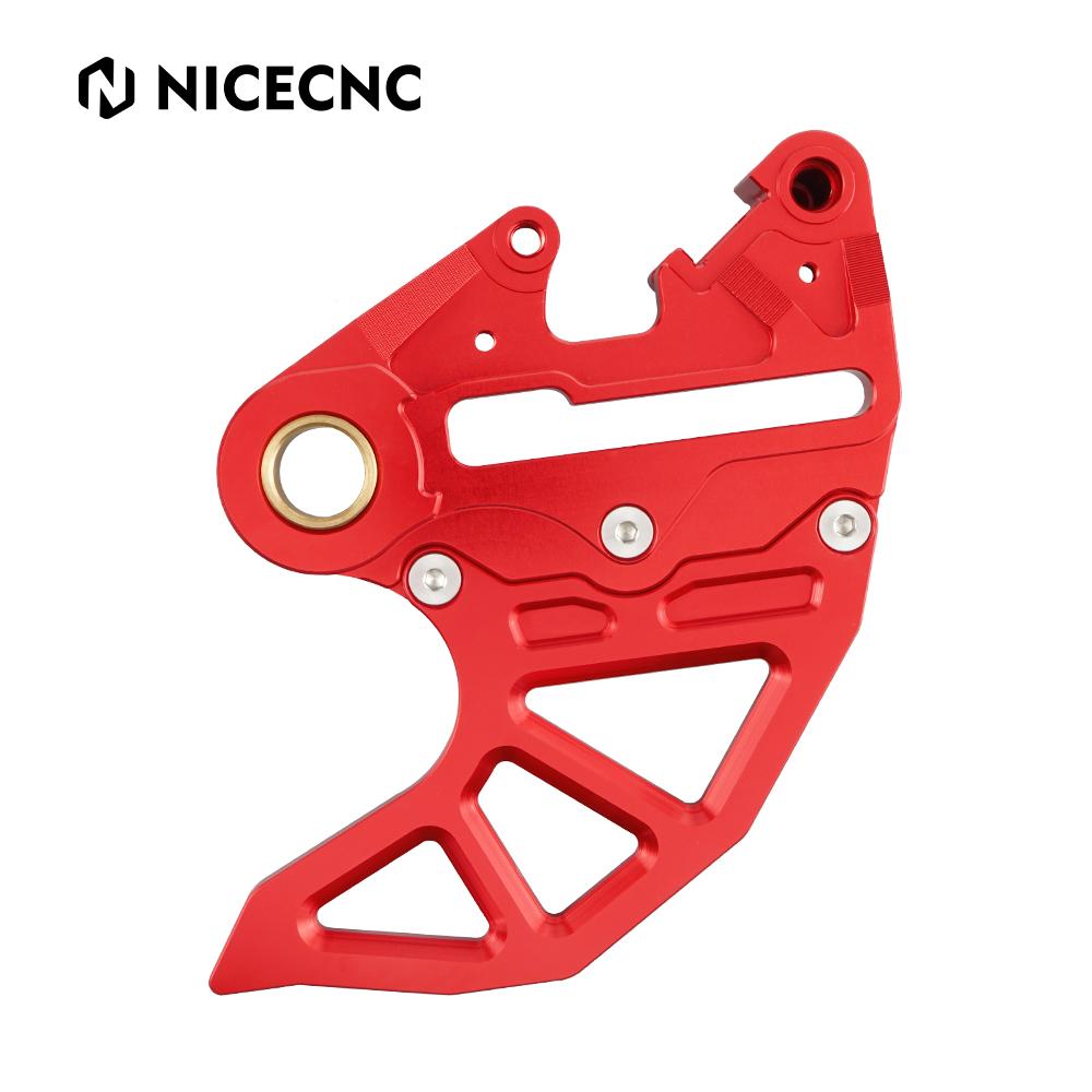 NICECNC For Husqvarna TE 300 TE 250 FE 250 FE 350 FE 450 501 TX 300 2014-2017 Rear Brake Disc Guard For KTM EXC 300 EXCF 350