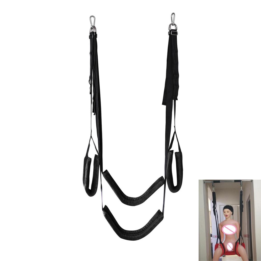 Sex Swing Soft Material Sex Furniture Fetish Bandage Love Adult Game Chairs Hanging Door Swing Sex Sling Toys for Couples