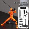 Upgraded Stand Lucky 13 Figure Toys Dummy 3D Printed  Movable Shapeshift Robot Action Model DIY Mannequin Decompress Boy Gift