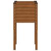 Garden Planter Box 45 X 45 X 88 Cm Weathering Steel