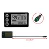 Elektrisk sykkelskjerm 24V/36V/48V vanntett LCD-skjerm S866 kontrollpanel Dashboarddisplay for elsykkelscooter