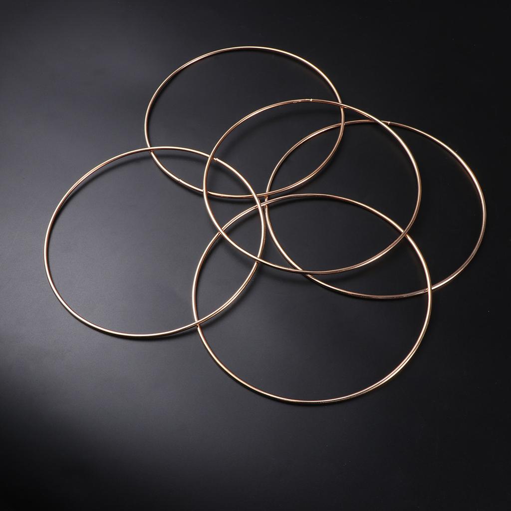 10Pcs Dreamcatcher Accessories Metal Ring 130Mm DIY Dreamcatcher Hoop for Craft Projects Home Decor Art Making