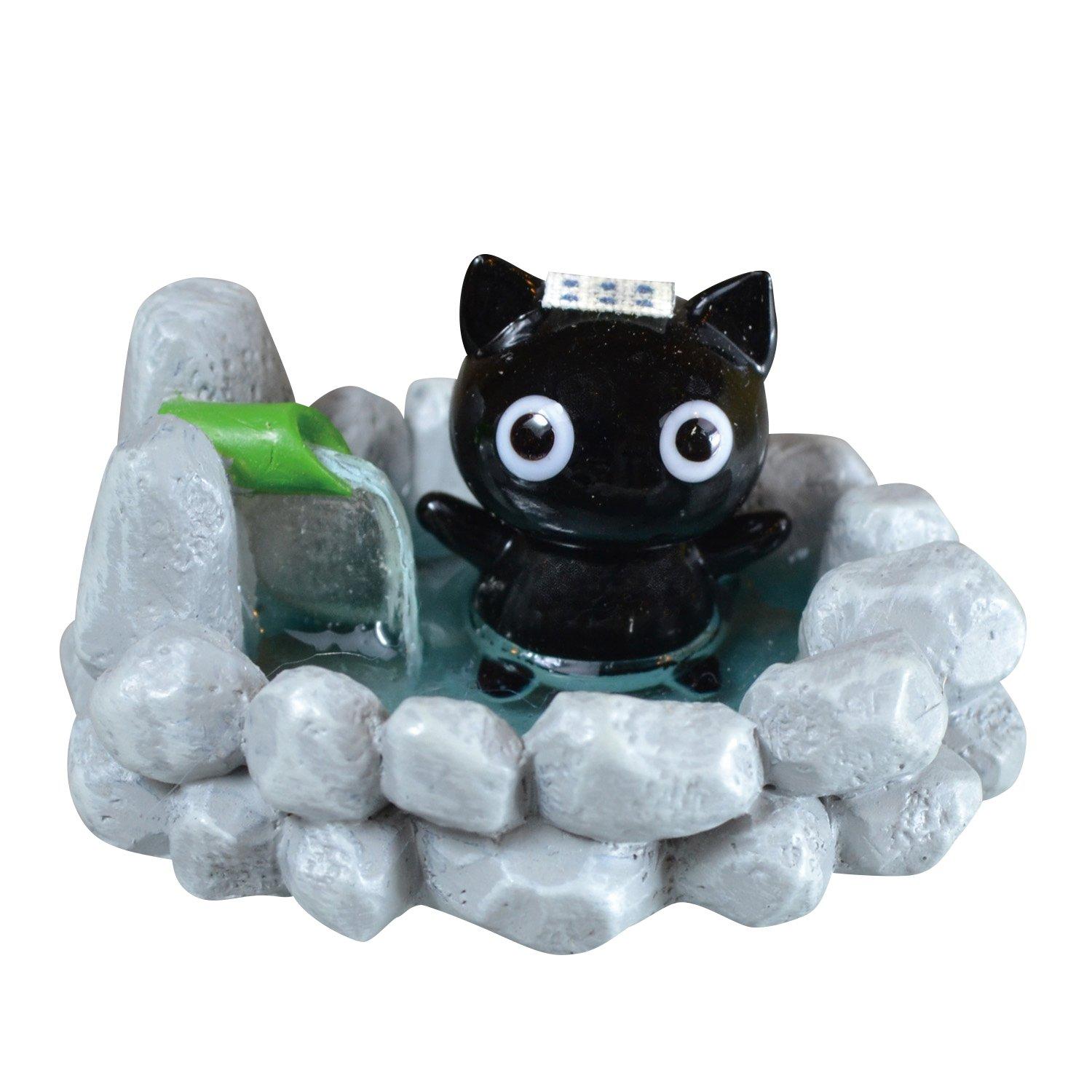 

Милая стеклянная баня под открытым небом ручной работы Куронеко